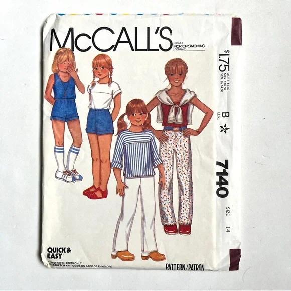 6 McCall's Vintage Sewing Patterns Kids Clothing Collections - both genders. New - Picture 7 of 9